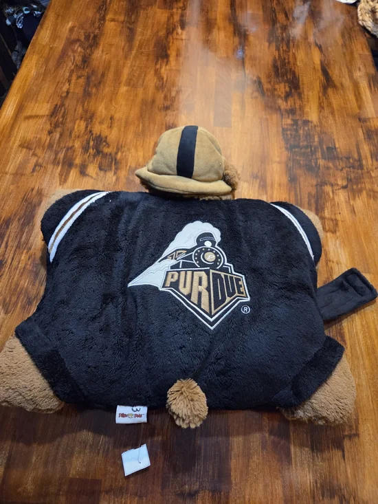 Purdue Boilermakers Vintage Large 18" Mascot Pillow Pets - 2009 - Picture 7 of 7